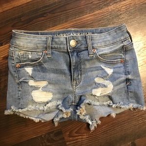 American Eagle jean shorts